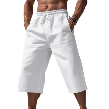 Atmungsaktive Cropped Loungehose