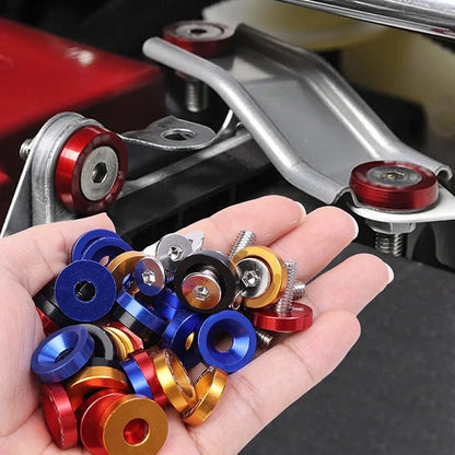 📢50 % RABATT! ⏰ 10-teiliges Set Universelle Schraub-Distanzstücke für Kfz