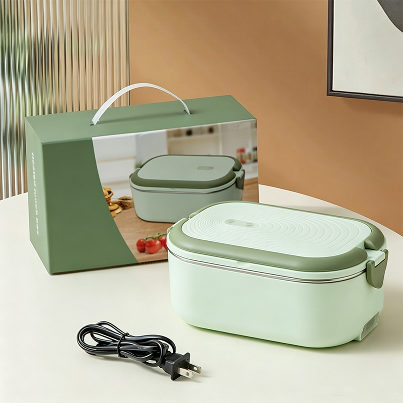 📢📢 50 % RABATT !! ⏰ Tragbare elektrische beheizte Lunchbox – Lebensmittelwärmer ohne Wasser