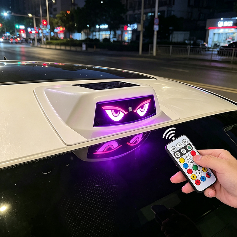 🚨 Solar-Dachwarnleuchte – Automatische LED-Signalbeleuchtung für mehr Sicherheit bei Nacht