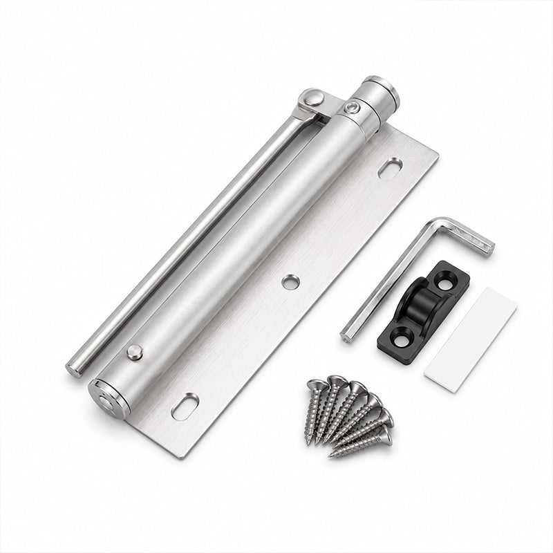 🚪 50% RABATT! 🔧 Automatischer Türschließer aus Edelstahl – Verstellbar, geräuschdämpfend & langlebig – Perfekt für sanftes & leises Schließen von Türen 🛠️