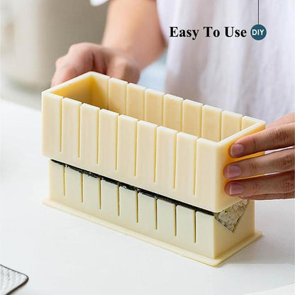 🛍️ 50 % Rabatt – 5-in-1 Sushi-Set – vielseitige Formen, einfache Handhabung & perfekt für DIY-Sushi zuhause 🍣