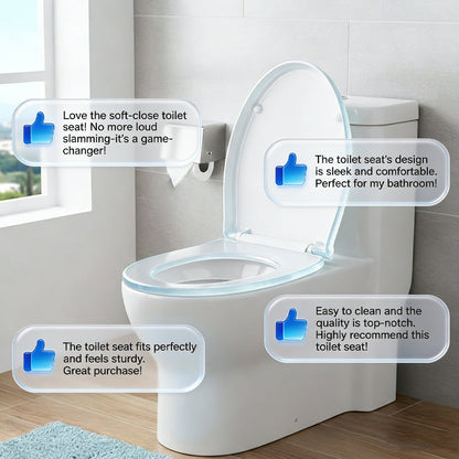 Langlebiger Softclose-Toilettensitz