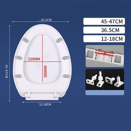 Langlebiger Softclose-Toilettensitz