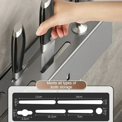 🔪 50% RABATT! 🍽️ Küchenhalter für Messer & Essstäbchen – Multifunktional & platzsparend ✨