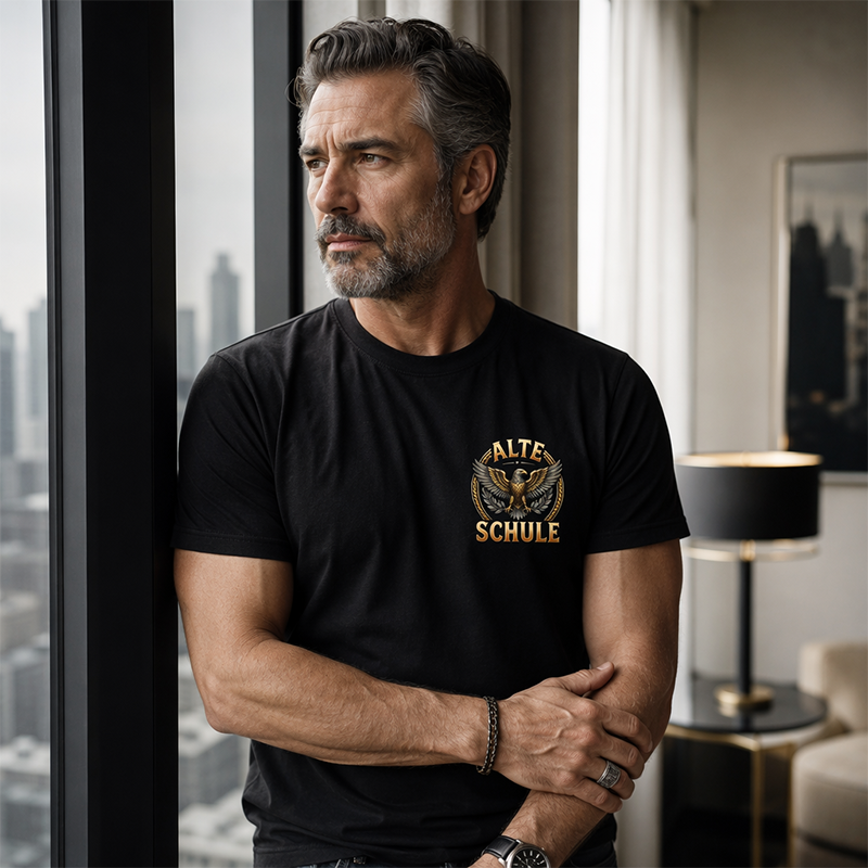 👕Herren Bedrucktes Rundhals-Kurzarm-T-Shirt – Lässig, bequem & vielseitig – Perfekt für den Alltag, Freizeit & warme Tage ✨
