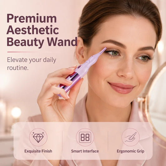📢📢 50 % RABATT !! ⏰ Tragbare beheizte Wimpernzange mit LED-Digitalanzeige