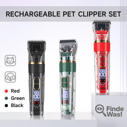 📢📢50% RABATT !!⏰ Leiser Haustier-Trimmer – wiederaufladbar, leistungsstark & vielseitig – ideal für Hunde & Katzen 🐾