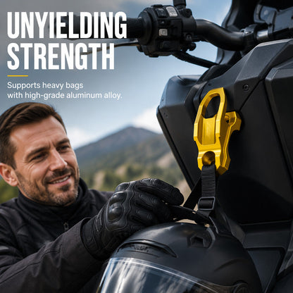 🏍️ 50% RABATT! 🔧 Sicherer Lenker-Haken – Stabil, einfach zu montieren & vielseitig – Ideal für Taschen, Einkäufe & Zubehör am Motorrad 🛵