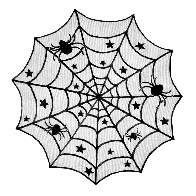 🎃NUR FÜR BEGRENZTE ZEIT: 50 % RABATT! ⏰Gruseliges Halloween-Muster – Set aus Tischdecke und Platzsets