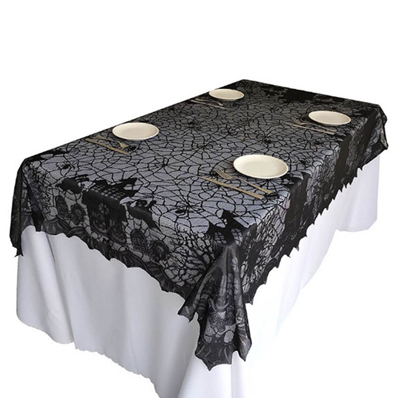 🎃NUR FÜR BEGRENZTE ZEIT: 50 % RABATT! ⏰Gruseliges Halloween-Muster – Set aus Tischdecke und Platzsets