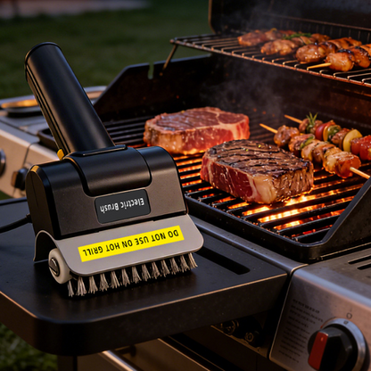 Elektrische Grillbürste ohne Kabel