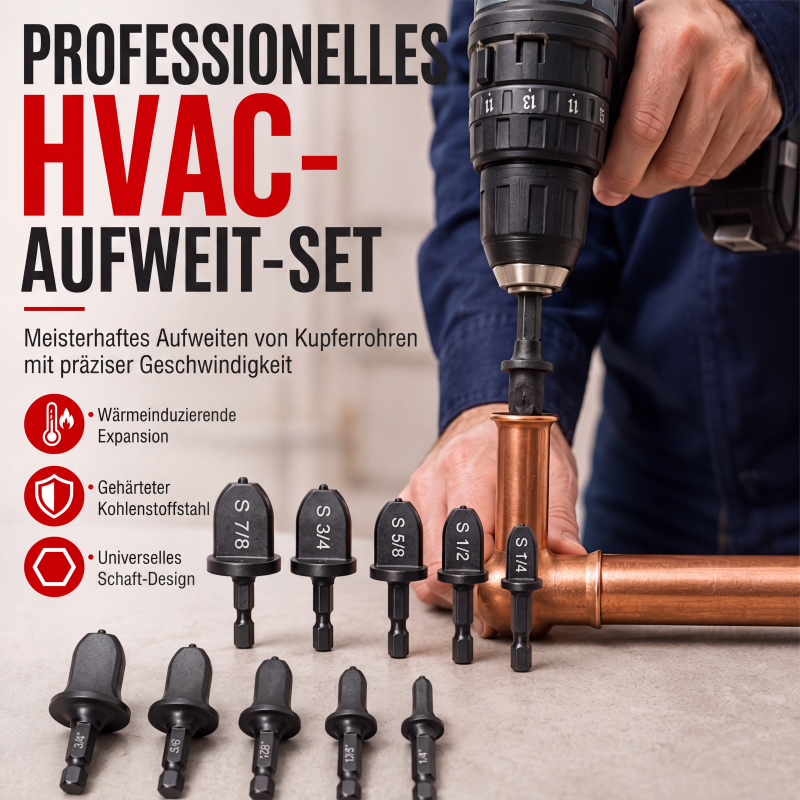 HVAC-Reparaturwerkzeug-Set