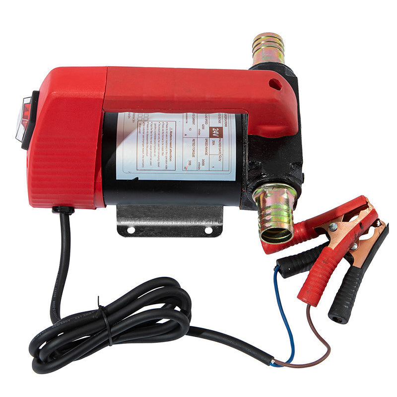⛽Tragbare Diesel-Umlaufpumpe – 12V-220V, 94.6 L/min, selbstansaugend, für Tankstelle & Baustelle