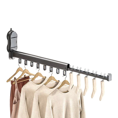 🧺 50% RABATT! 🏠 Platzsparender Wäscheständer – Ausziehbar, Saugnapfbefestigung & Aluminium – Ideal für kleine Räume & flexible Nutzung ✨
