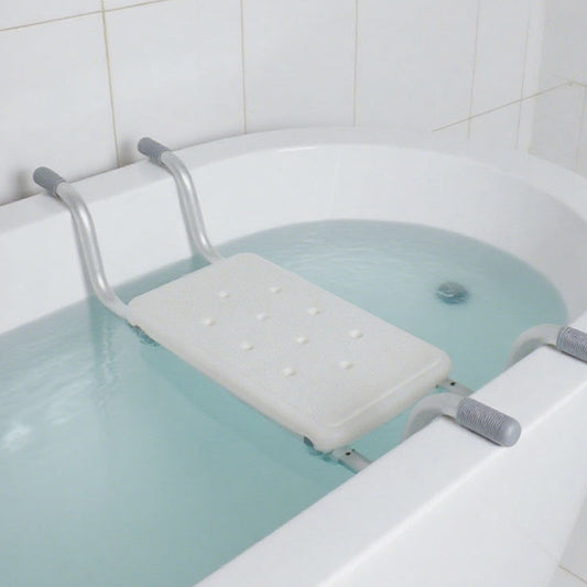 🧼 50 % Rabatt – Rutschfester Badewannensitz – verstellbar, belastbar bis 225 kg, mit Griff & Seifenablage 🛁