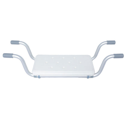 🧼 50 % Rabatt – Rutschfester Badewannensitz – verstellbar, belastbar bis 225 kg, mit Griff & Seifenablage 🛁