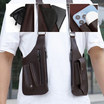🏕️ 50 % Rabatt – Retro-Brustbeutel mit verstellbarem Gurt – vielseitig, leicht & praktisch – für Alltag, Reisen & Outdoor 🎒