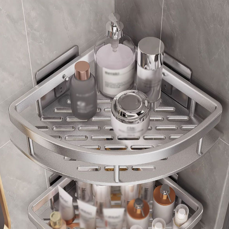 🏠 Dusch-Eckablage ohne Bohren – selbstklebendes Badezimmer-Regal, einfache Montage