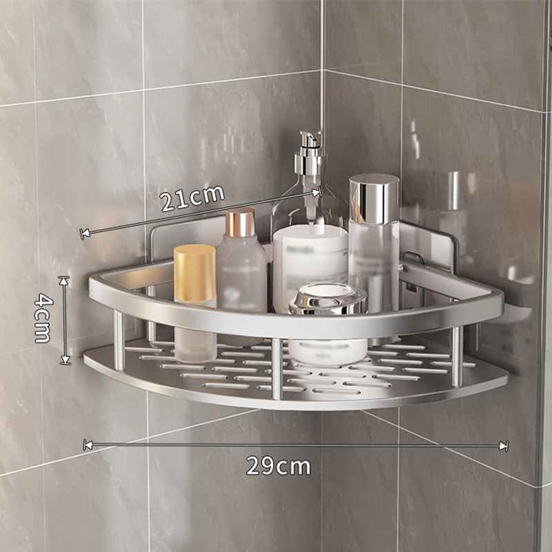 🏠 Dusch-Eckablage ohne Bohren – selbstklebendes Badezimmer-Regal, einfache Montage