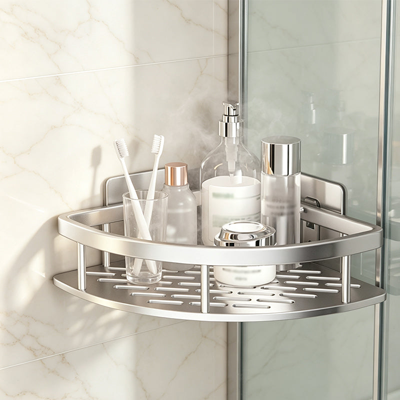 🏠 Dusch-Eckablage ohne Bohren – selbstklebendes Badezimmer-Regal, einfache Montage