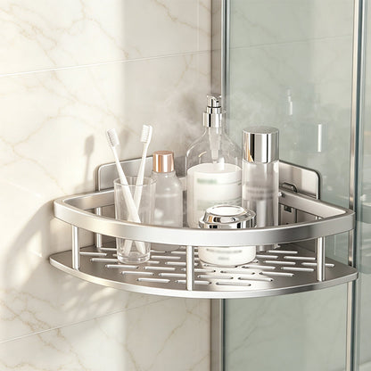 🏠 Dusch-Eckablage ohne Bohren – selbstklebendes Badezimmer-Regal, einfache Montage