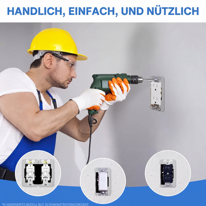 📢📢50% RABATT !!⏰Bündig montierbarer Wandplattenabstandshalter