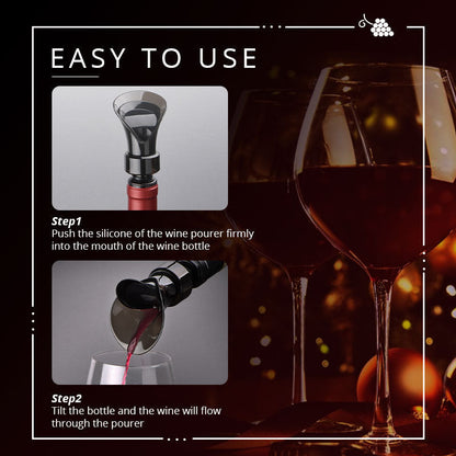 📢Kaufen 1, erhalten 1 gratis🍷 2-in-1-Weinkonservierer – Vakuumpumpe & Versiegelung, bewahrt Frische & Aroma ✨