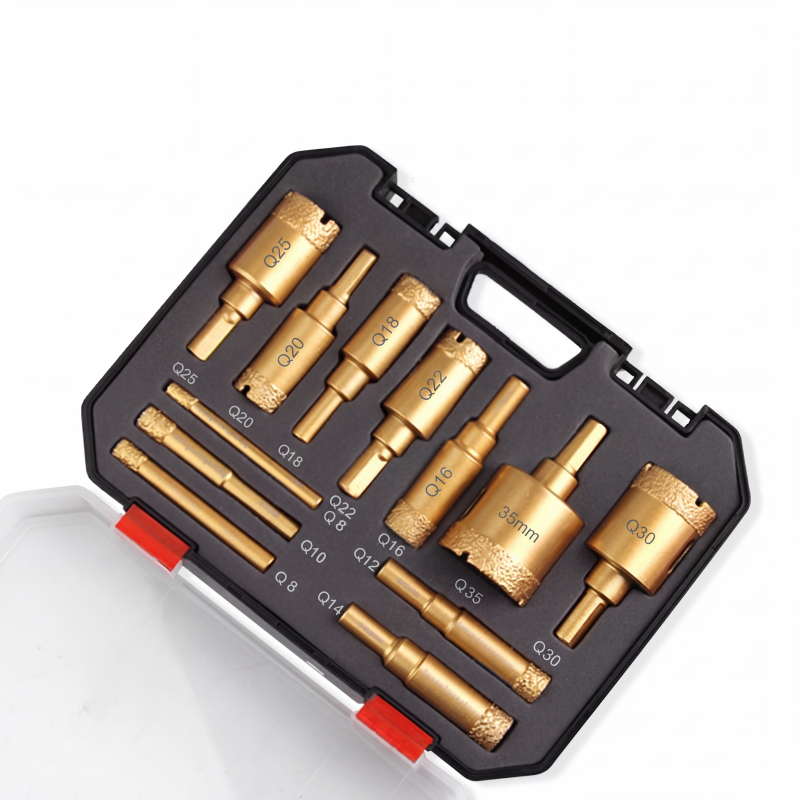 ⏳🔥 NUR FÜR KURZE ZEIT 50% RABATT! ⏰ 12-teiliges Trocken-Diamant-Lochsägen-Set für Fliesen (6-35 mm)