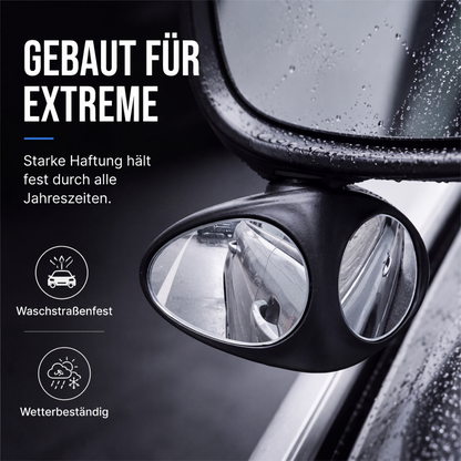 Zweiseitiger Auto-Totwinkelspiegel für Rückspiegel