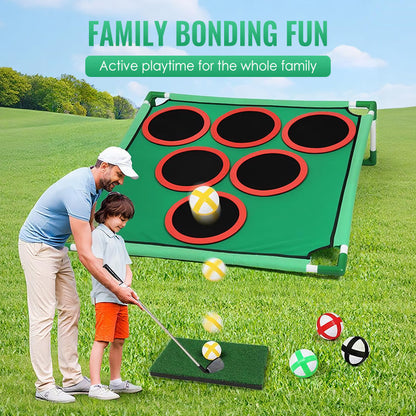 🔥Solange der Vorrat reicht 50 % Rabatt!🎉Tragbares Golfzielspielset für Kinder