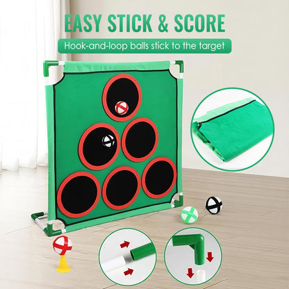 🔥Solange der Vorrat reicht 50 % Rabatt!🎉Tragbares Golfzielspielset für Kinder
