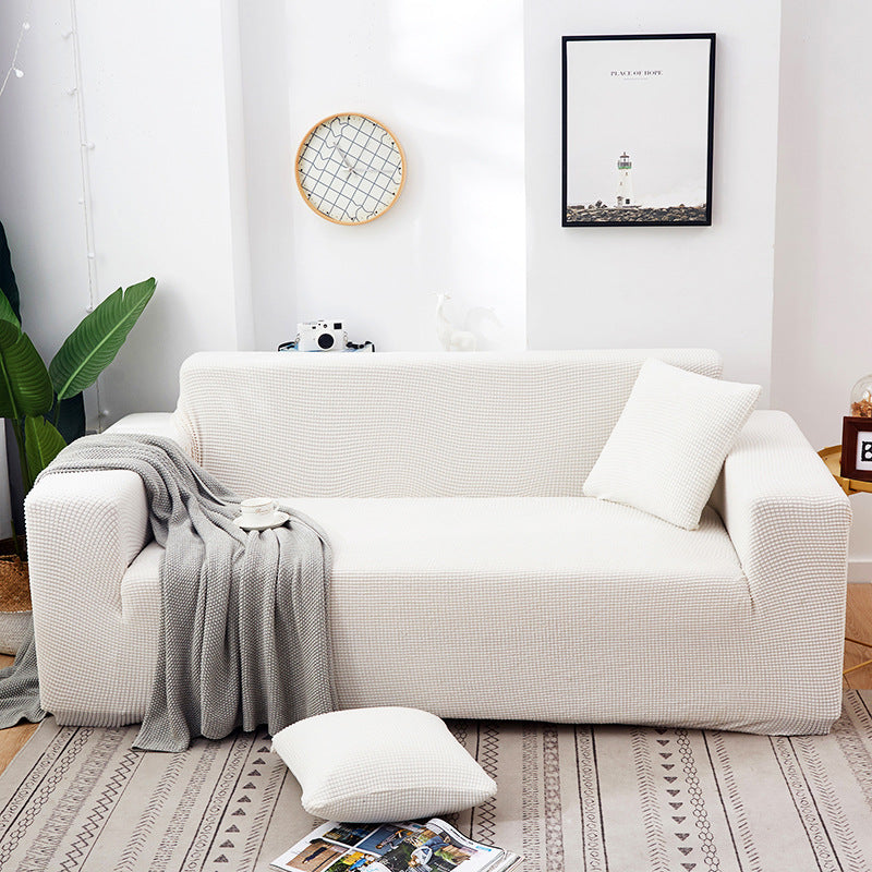 💯Jacquard‑gestrickter elastischer Sofabezug