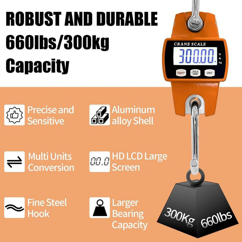 📢📢 50 % RABATT !! ⏰ Digitale Hängewaage 500 kg