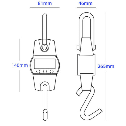 📢📢 50 % RABATT !! ⏰ Digitale Hängewaage 500 kg