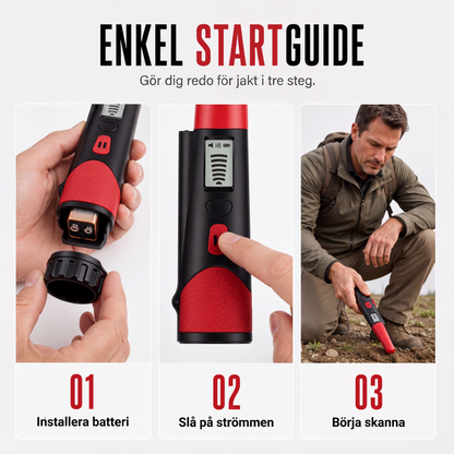 📢📢50% RABATT NU!! ⏰Handhållen metalldetektor-pinnpekare