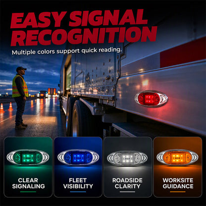 ⏳50 % Rabatt⏰ LED-Seitenmarkierungsleuchten für Lkw 🚗🚨