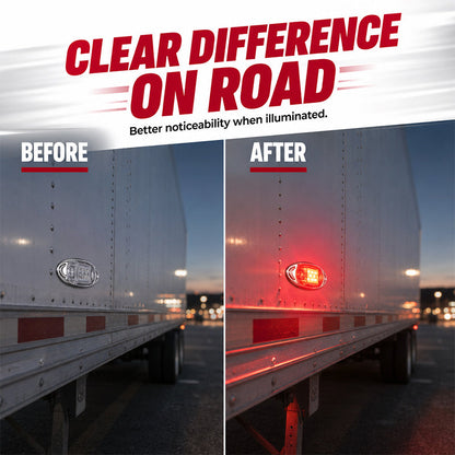 ⏳50 % Rabatt⏰ LED-Seitenmarkierungsleuchten für Lkw 🚗🚨