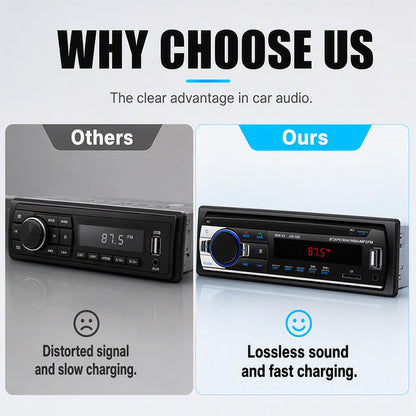 🚗 50% RABATT! 🎵 Bluetooth-Autoradio – Kabelloses Streaming, Freisprechfunktion & einfache Installation – Verwandelt Ihr altes Autoradio in ein modernes System ✨