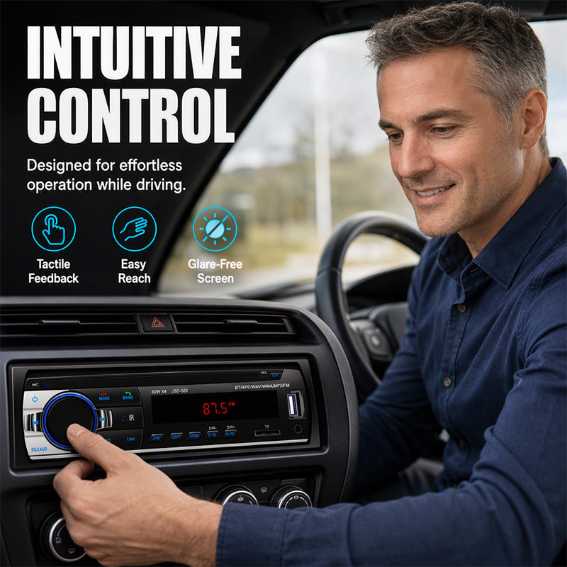 🚗 50% RABATT! 🎵 Bluetooth-Autoradio – Kabelloses Streaming, Freisprechfunktion & einfache Installation – Verwandelt Ihr altes Autoradio in ein modernes System ✨