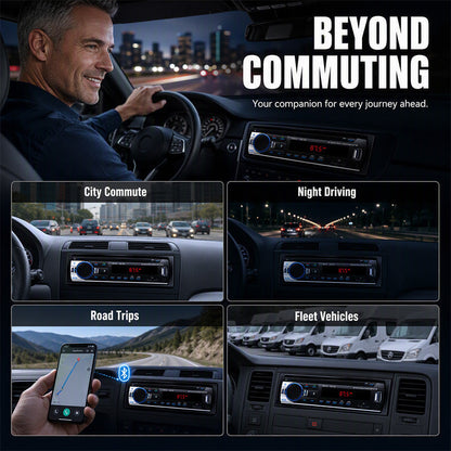 🚗 50% RABATT! 🎵 Bluetooth-Autoradio – Kabelloses Streaming, Freisprechfunktion & einfache Installation – Verwandelt Ihr altes Autoradio in ein modernes System ✨