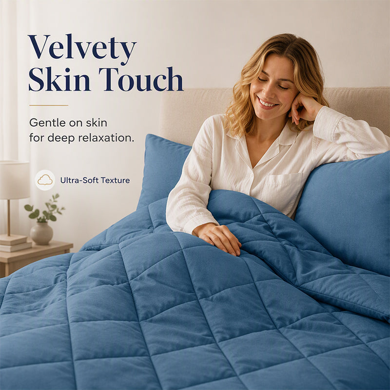 🛏️50 % RABATT⏰ 3‑teiliges gestepptes Bettwäsche‑Set, weich & gemütlich fürs Schlafzimmer