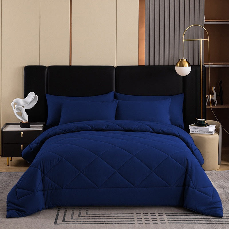 🛏️50 % RABATT⏰ 3‑teiliges gestepptes Bettwäsche‑Set, weich & gemütlich fürs Schlafzimmer