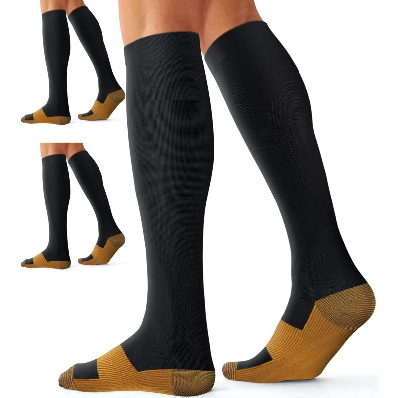 📢📢 50 % RABATT !! ⏰ Unisex-Kompressionsstrümpfe mit graduellem Druckverlauf