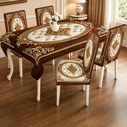 ⏳Zeitlich begrenzter 50% Rabatt⏰Elegantes Esstisch-Tischdecken-Set🥂