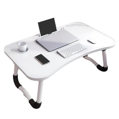 Klappbarer Laptop-Bettisch mit Becherhalter