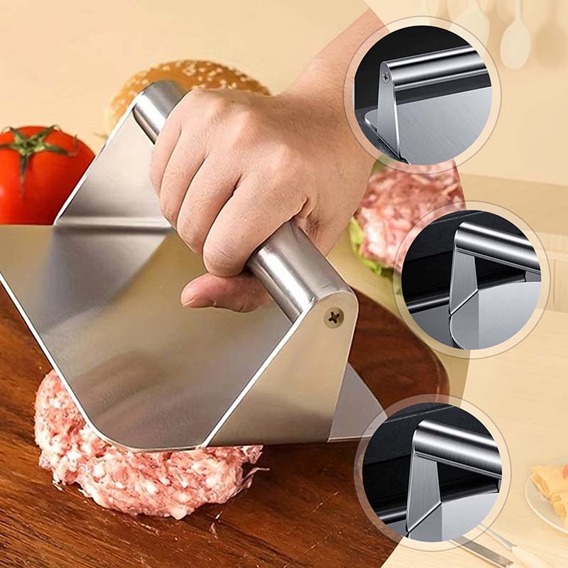 🍔 Antihaft-Burgerpresse – Perfekte Patties mühelos formen