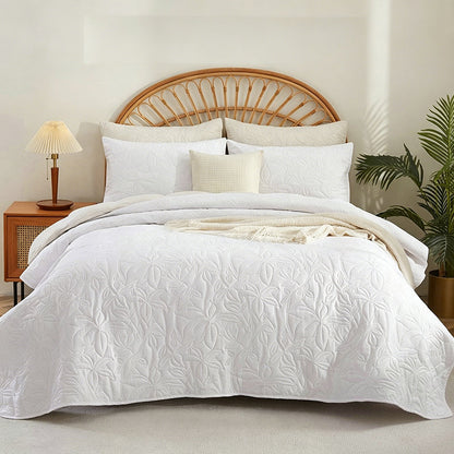 🛏️ Unifarbenes 4-teiliges Bettwäsche-Set aus 100 % Baumwolle  – unifarben, weich & atmungsaktiv