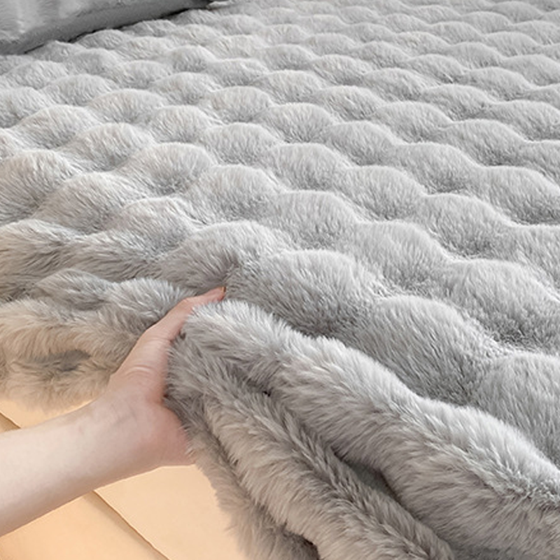 💤 Plüschiges Spannbettlaken – extra dick & weich für ultimativen Schlafkomfort ☁️😴