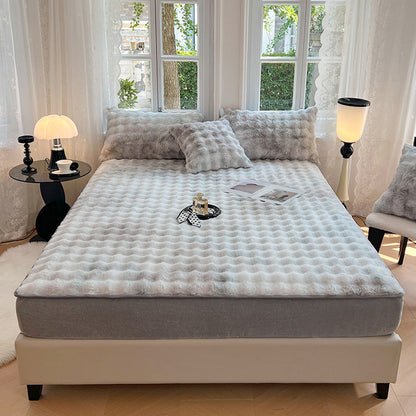 💤 Plüschiges Spannbettlaken – extra dick & weich für ultimativen Schlafkomfort ☁️😴